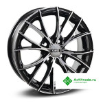 Neo 573 R15/6J PCD 4x100 ET 45 ЦО 54,1 черный с полированной лицевой поверхностью