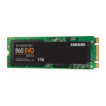 Жесткий диск SSD 1Тб Samsung 860 EVO Series (M.2, 550/520 Мб/с, 88000 IOPS, SATA 3Гбит/с, 1024Мб, для ноутбука и настольного компьютера)