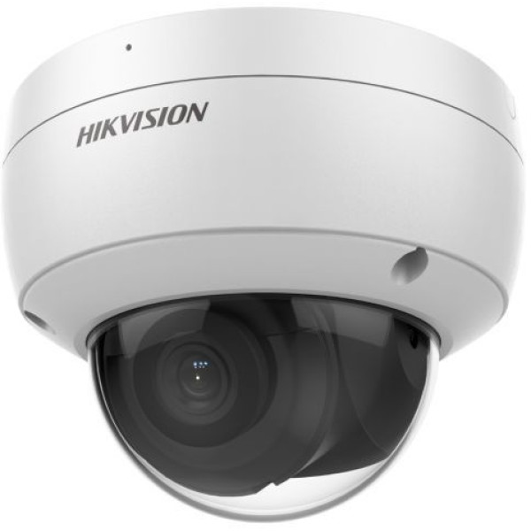 Камера видеонаблюдения Hikvision DS-2CD2123G2-IU(2.8mm) (IP, купольная, поворотная, уличная, 2Мп, 2.8-2.8мм, 1920x1080, 25кадр/с, 127°)