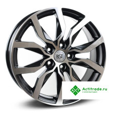 RST R138 R18/7J PCD 5x114,3 ET 48 ЦО 67,1 черный с полированной лицевой поверхностью