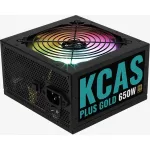 Блок питания Aerocool KCAS PLUS GOLD 650W (ATX, 650Вт, ATX12V 2.52, GOLD)
