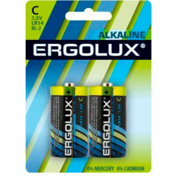 Ergolux Alkaline LR14 BL-2