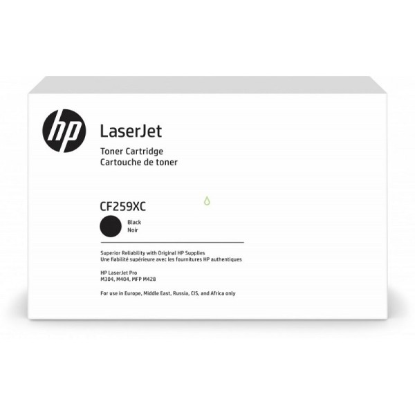Тонер-картридж HP CF259XC (черный; 10000стр; LJ M304, M404, MFP M428)