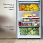 Холодильник Hyundai CO1003 (A+, 1-камерный, объем 104:94л, серебристый)