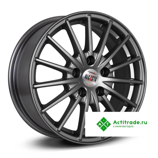Alcasta M60 R17/7J PCD 5x114,3 ET 37 ЦО 66,6 графитовый