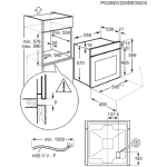 Электрический духовой шкаф Electrolux EOF3H50BX