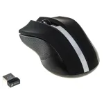 Oklick 615MW Black-Silver USB (радиоканал, кнопок 2, 1000dpi)
