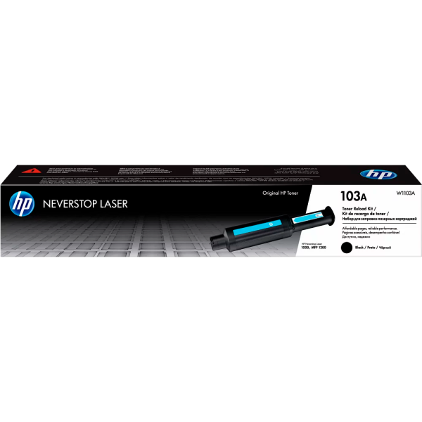 Тонер-картридж HP 103 (оригинальный номер: W1103A; 2500стр; HP Neverstop Laser)