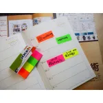 Индексы Hopax 21205 (бумага, 20x50мм, 4цветов, 50закладок каждого цвета)