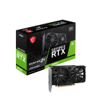 Видеокарта GeForce RTX 3050 1492МГц 6Гб MSI VENTUS OC (GDDR6, 96бит, 2xHDMI, 1xDP)