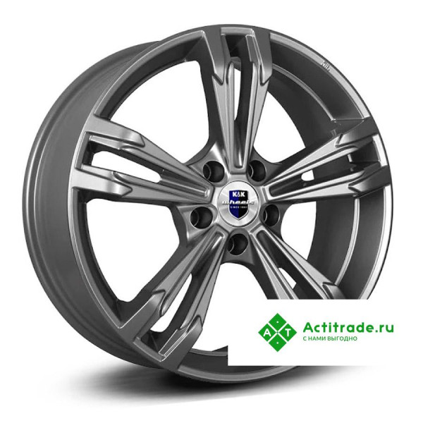 КиК Karrera Light R18/7J PCD 5x112 ET 43 ЦО 57,1 антрацитовый