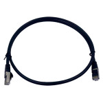 Патч-корд Buro BU-7-1M (RJ-45 (m), RJ-45 (m), алюминий омедненный, 1м, 7, 4пары, STP)