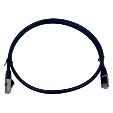 Патч-корд Buro BU-7-1M (RJ-45 (m), RJ-45 (m), алюминий омедненный, 1м, 7, 4пары, STP) [BU-7-1M]