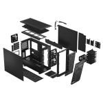 Корпус Fractal Design Meshify 2 Black Solid (Midi-Tower, 1x140мм)