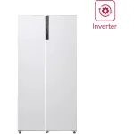 Холодильник Lex LSB530WID (No Frost, A+, 2-камерный, Side by Side, инверторный компрессор, белый)