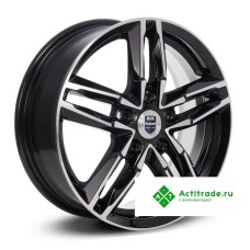 КиК Sayan- Оригинал R16/6J PCD 5x112 ET 42 ЦО 57,1 черный с полированной лицевой поверхностью