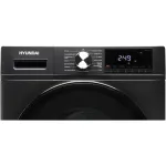Стиральная машина Hyundai WFD8401(60x85x43см, фронтальная, макс:8кг, с сушкой, 1400об/мин, темно-серый)