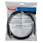 Патч-корд Buro BU-7-2M (RJ-45 (m), RJ-45 (m), алюминий омедненный, 2м, 7, 4пары, STP)