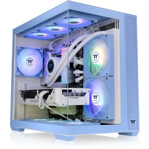 Корпус Thermaltake View 380 TG ARGB Hydrangea (Midi-Tower)