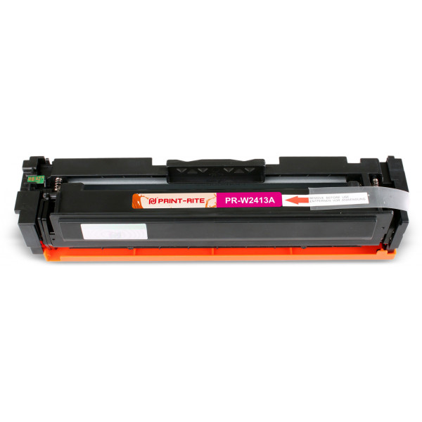 Тонер-картридж Print-Rite PR-W2413A (пурпурный; 850стр; Color LJ Pro M155, MFP M182nw, M183fw)