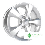 Скад Кёльн R16/7J PCD 5x114,3 ET 40 ЦО 67,1 насыщенный серебристый