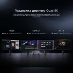 ПК Chuwi AuBox (Ryzen AI 300 365 2000МГц, DDR5 32Гб, SSD 1024Гб M.2 2280, AMD Radeon 880M, Windows 11 Pro)