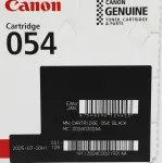 Тонер-картридж Canon 054 BK (черный; 1500стр; MF645Cx, MF643Cdw, MF641Cw, LBP623Cdw, 621Cw)