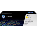 Тонер-картридж HP 305A (желтый; 2600стр; CLJ M451)