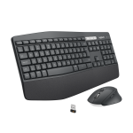 Клавиатура и мышь Logitech MK850 Performance Black Bluetooth (классическая мембранная, 107кл, лазерная, кнопок 8, 1000dpi)