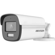 Камера видеонаблюдения Hikvision DS-2CE12DF3T-FS (аналоговая, уличная, цилиндрическая, 2Мп, 2.8-2.8мм, 1920x1080, 25кадр/с)