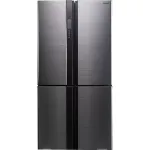 Холодильник Sharp SJ-EX98FSL (No Frost, A++, 3-камерный, Side by Side, инверторный компрессор, 892x1 830x771см, бежевый)