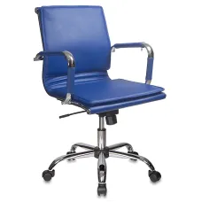 Кресло руководителя Бюрократ CH-993-Low [CH-993-LOW/BLUE]