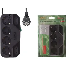 Сетевой фильтр Most СRG (5м, 6xEURO, 2,2кВт)