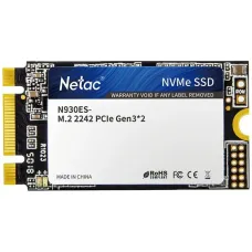 Жесткий диск SSD 1Тб Netac N930ES (2242, 1650/1500 Мб/с, 220000 IOPS, PCI-E, для ноутбука и настольного компьютера) [NT01N930ES-001T-E2X]