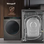Стиральная машина Weissgauff WM 58411 Direct Drive Inverter Premium(60x84.7x51см, фронтальная, макс:11кг, 1400об/мин, темно-серебристый)