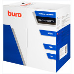 Кабель сетевой Buro BU-CCA-050FTP (алюминий омедненный, 0.5мм, 305м, 4пары)