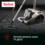 Пылесос Tefal TW3786RA (сухая, контейнер, мощность всасывания: 750Вт, пылесборник: 1.5л, потребляемая мощность: 2100Вт)