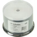 Диск CD-R Verbatim (0.68359375Гб, 52x, cake box, 50, Printable)