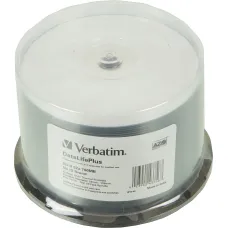 Диск CD-R Verbatim (0.68359375Гб, 52x, cake box, 50, Printable)