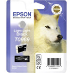 Картридж Epson T0969 (светло-черный; 11,4стр; 11мл; St Ph R2880)