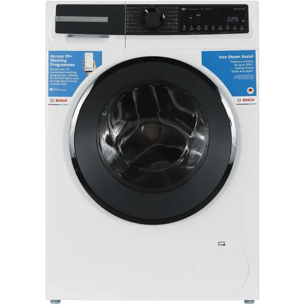 Стиральная машина Bosch WGK244Z0ME(фронтальная полноразмерная, макс: 9кг, 1400 об/мин, инвертер, 59.8x84.5x59см, белый)