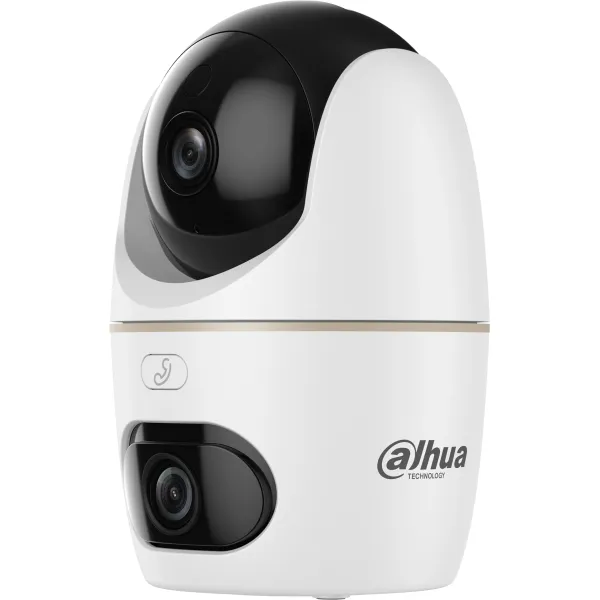 Камера видеонаблюдения Dahua DH-IPC-H3DP-3F-0360B (IP, внутренняя, поворотная, 3Мп, 3.6-3.6мм, 2304x1296, 25кадр/с)