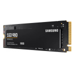 Жесткий диск SSD 500Гб Samsung 980 (M.2, 3100/2600 Мб/с, 470000 IOPS, PCI-E, для ноутбука и настольного компьютера)