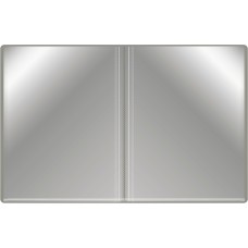Папка Бюрократ -BPV80GREY (A4, пластик, толщина пластика 0,8мм, карман торцевой с бумажной вставкой, серый) [BPV80GREY]