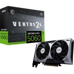 Видеокарта GeForce RTX 5060 2280МГц 8Гб MSI VENTUS OC (GDDR7, 128бит, 1xHDMI, 3xDP)