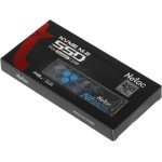 Жесткий диск SSD 250Гб Netac NV3000 (2280, 3000/1400 Мб/с, 120000 IOPS, PCIe 3.0 x4 (NVMe), для ноутбука и настольного компьютера)
