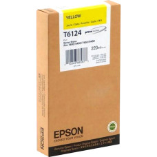 Картридж Epson C13T612400 (желтый; 220мл; Epson Stylus Pro 9450, Epson Stylus Pro 7450, Epson Stylus Pro 7400, Epson Stylus Pro 9400)