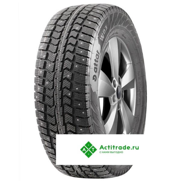 Шина ATTAR W03 205/75 R16C 110/108R зимняя шипы