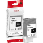 Чернильный картридж Canon PFI-107BK (черный; 130стр; 130мл; iP F680, 685, 780, 785)