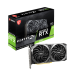 Видеокарта GeForce RTX 3060 1680МГц 12Гб MSI VENTUS OC (PCI-E, GDDR6, 192бит, 1xHDMI, 3xDP)